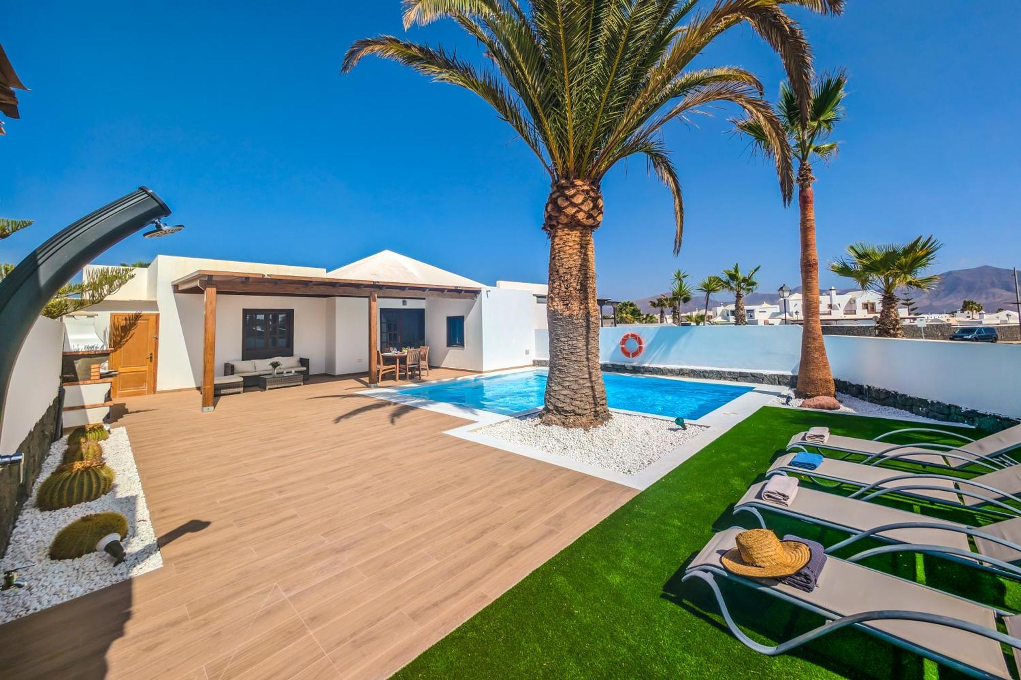 Villa Axular With Heated Private Pool 普拉亚布兰卡 外观 照片