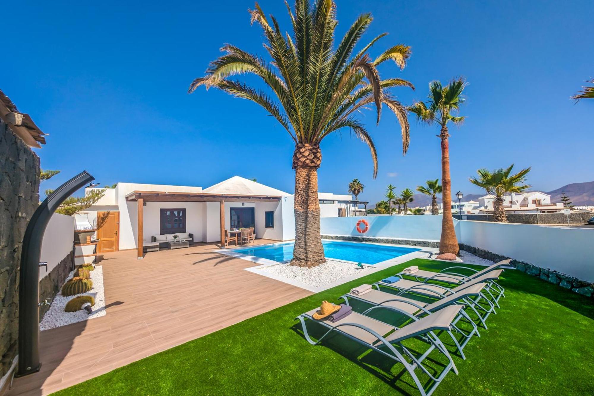 Villa Axular With Heated Private Pool 普拉亚布兰卡 外观 照片