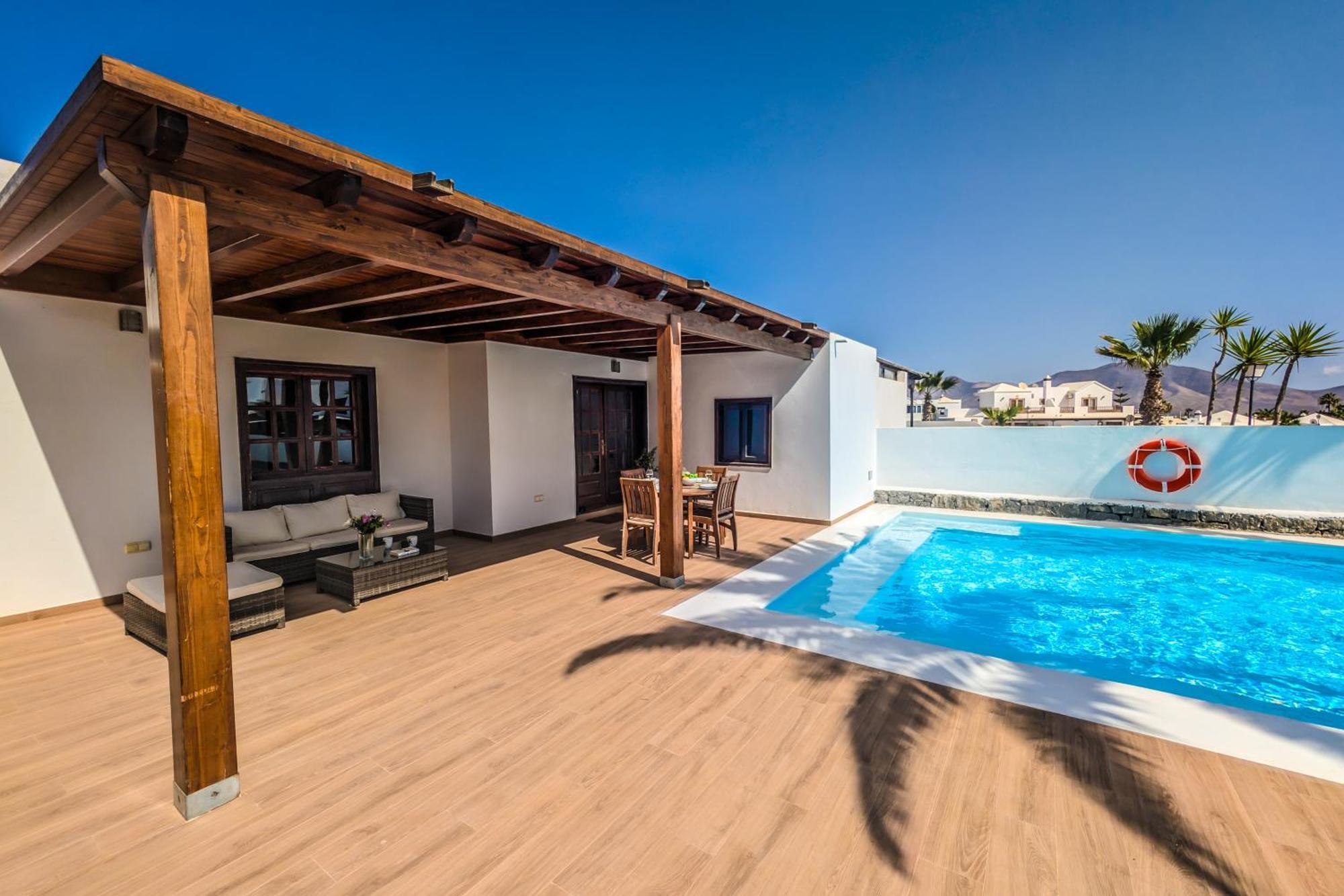Villa Axular With Heated Private Pool 普拉亚布兰卡 外观 照片